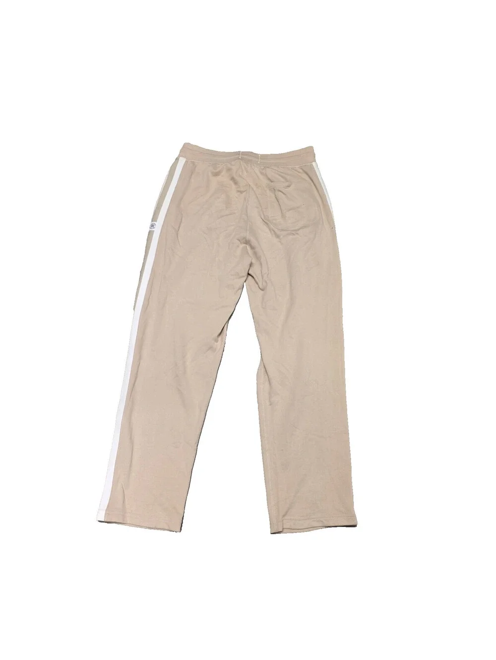 Reigning Champ Beige Side Stripe Sweatpants L x 29 Cotton Fleece